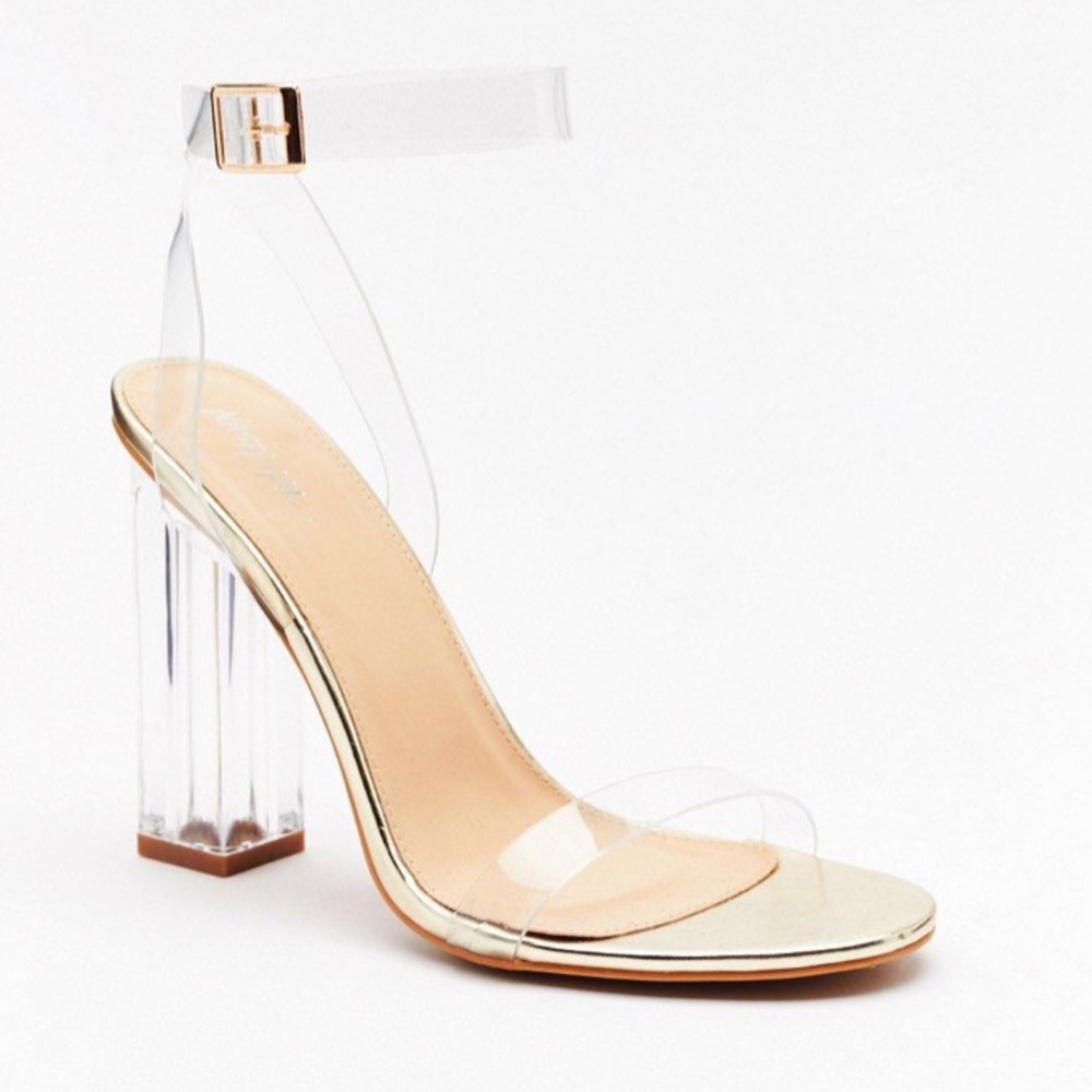 Nasty Gal Let’s Be Clear Heel